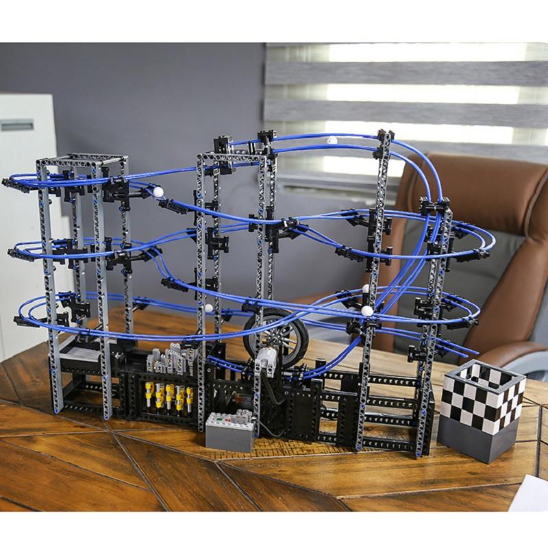 MOULD KING 26002 Kreativní výukové hračky Motorizované Velké koule Model Stavebnice Kostky MOC Dětské Dárky pro děti