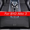 RHD LHD Car Floor Mats for BYD Atto 3 2026 2025 Iners Waterproof All-Weather Durable TPE Floor Liners Special Foot Pad