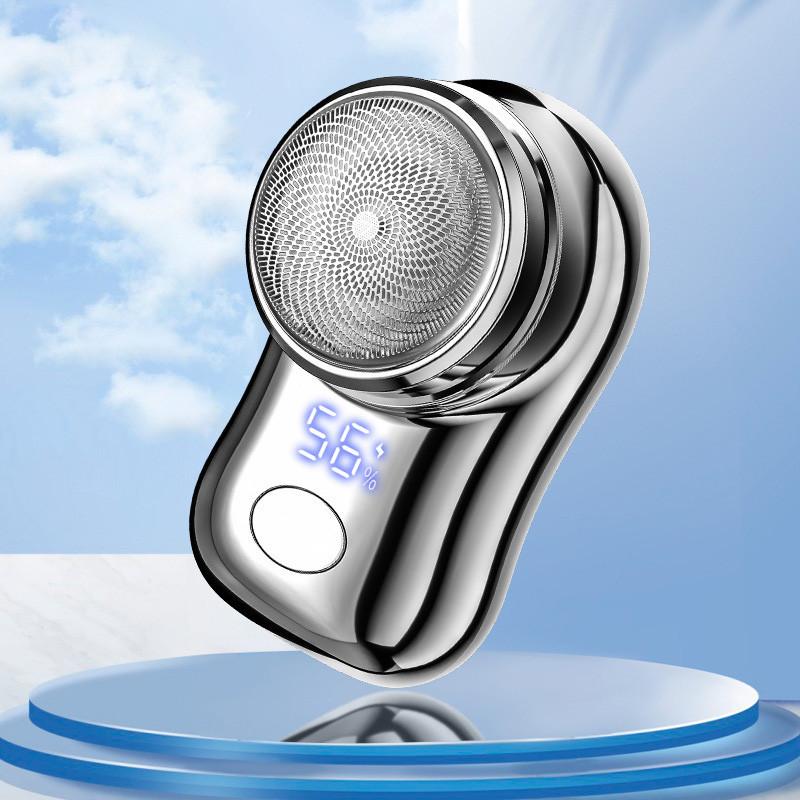 Battery Digital Display Shaver Electric Mini Portable Water Washing Shaver