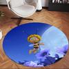 Maya The Bee (1) Round Office Rug Decorative Floor Rug for Office Bedroom Living Room and Home Space