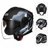Motorcycle 3/4 Helmet Riding Helmet Bluetooth Headset Motorcycle Helmet Electric Vehicle Women's Helmet