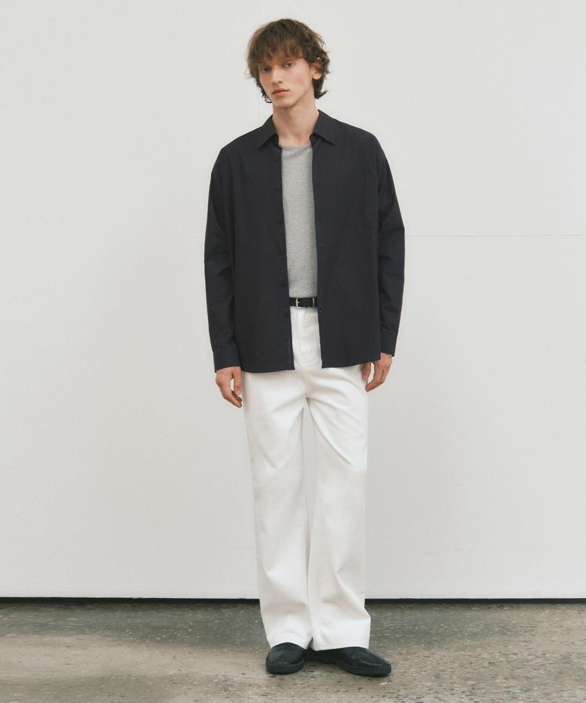 Wednesday Oasis Classic Cotton Stitch Pants_Ivory(W25-Pt27)