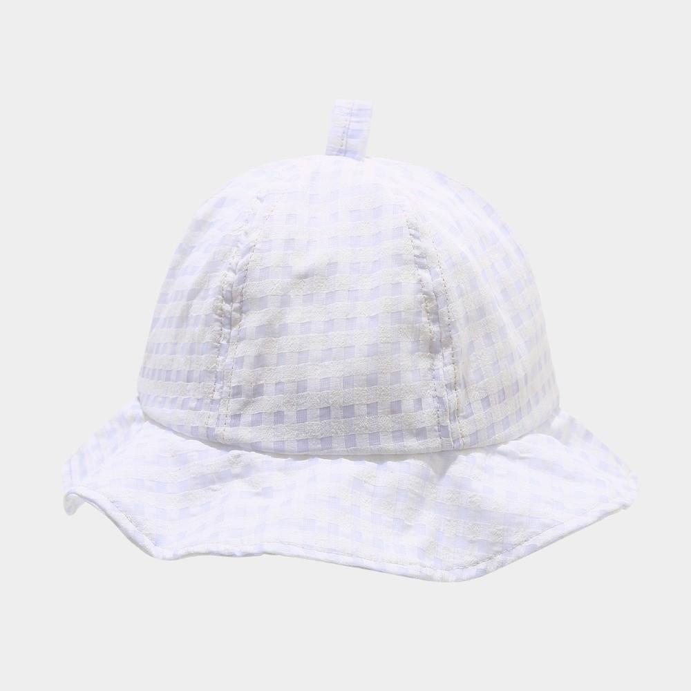 Japanese Plaid Bucket Cap Summer Women's Sun Hat Fashion Fisherman Caps  Outdoor