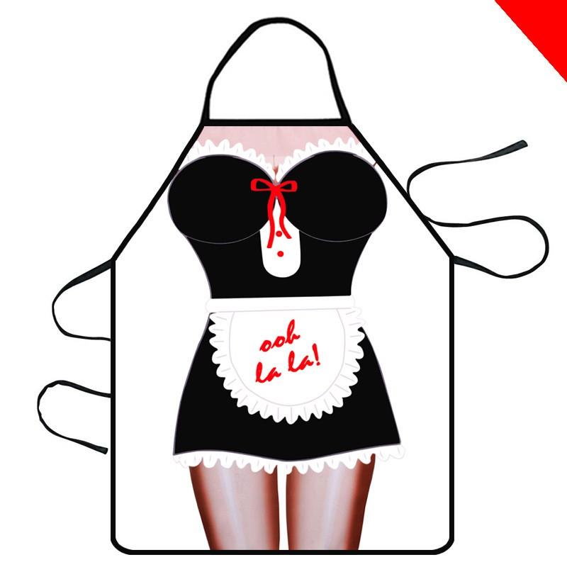 

1 шт. Взрослый бытовой кухонный фартук с принтом для уборки дома One Size