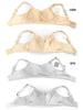 Post-Mastectomy Silicone Prosthetic Lace Bra - Plus Size, Breathable, Shaping, Bandeau