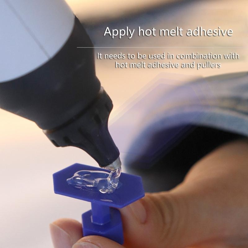 10Pcs Dent Puller Tabs Dent Removal Tool Car Body Dent Remover Tabs Car Maintenance Tool Pulling Tab