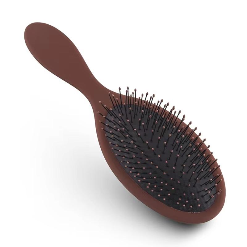 Custom Logo Brush with Soft Flexible brush Bristles All Types for Women and Men Wet Dry Curly or Straight Hair