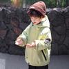Boys' Lightweight Cotton Jacket - Autumn/Winter 2025 Style: Cool Baby Trench Coat with Padded Cotton for Winter