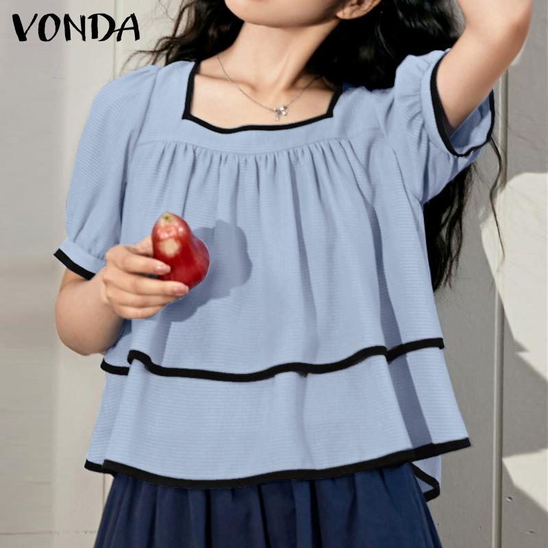 

Летние женские футболки с коротким рукавом VONDA
