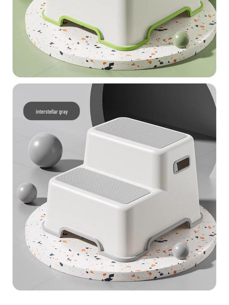 Children's Step Stool for Toilet, Toothbrushing, and Hand Washing
