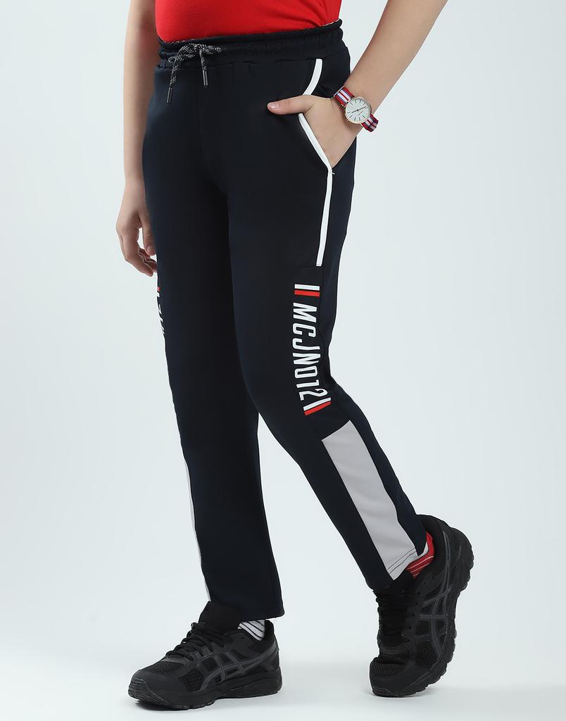 Monte Carlo Boys Solid Regular Fit Lower Track Pants