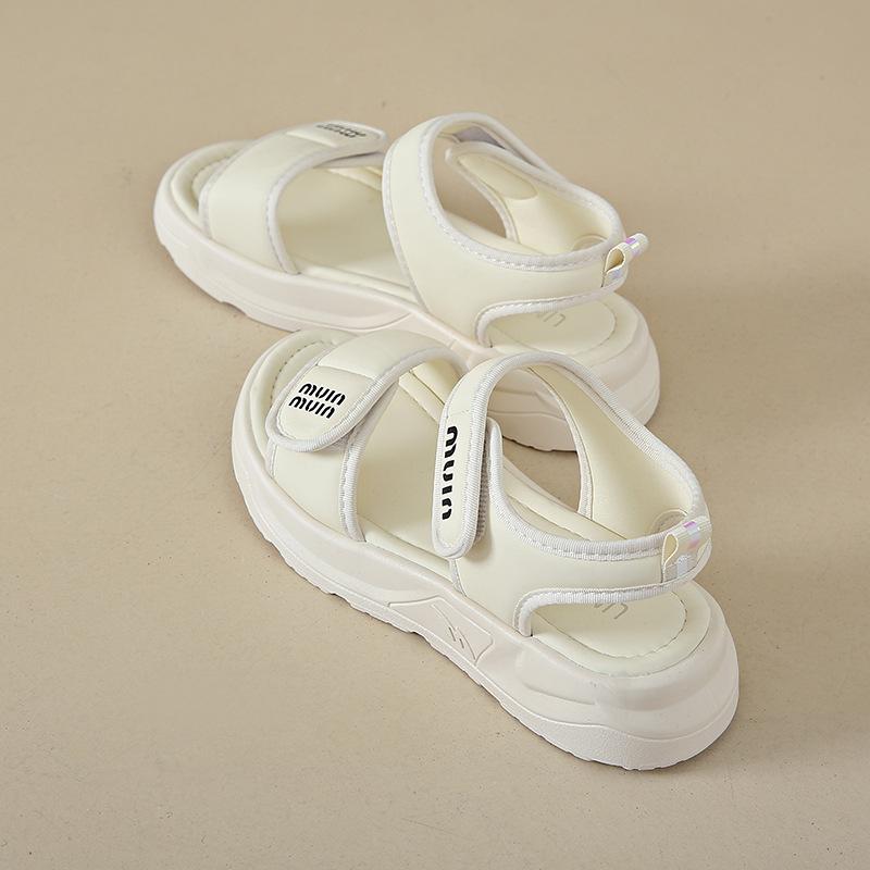 

Sports sandals women s 2025 new summer wear platform sandals women with skirts beach shoes soft-soled sandals 40
