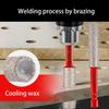 Hexagonal Shank Drill Bit Diamonds Coated Hole Cutter for Tile Glass Marble Dry Drilling and Edge Polishing