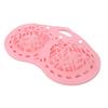 Silicone Bra Washing Bag Anti Deformation Underwear Laundry Bag for Washing Delicates Pink