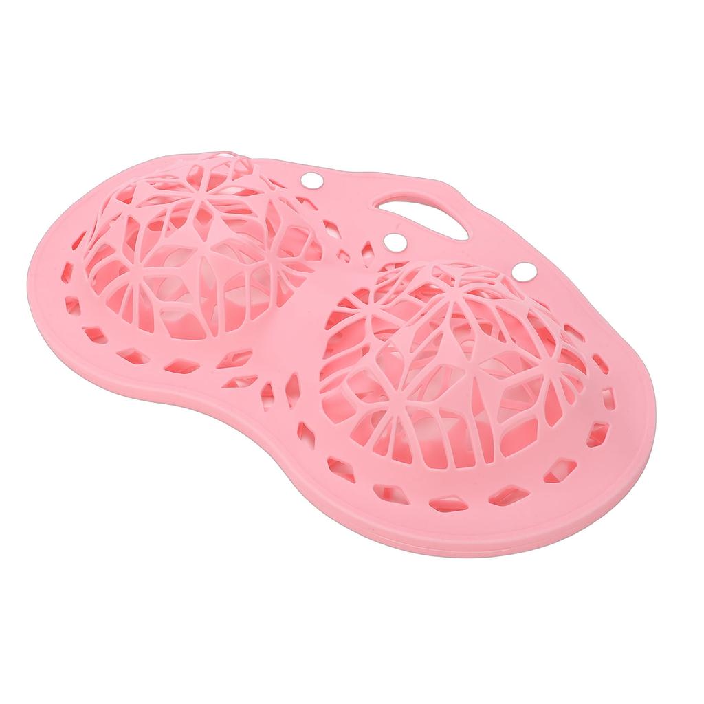 Silicone Bra Washing Bag Anti Deformation Underwear Laundry Bag for Washing Delicates Pink