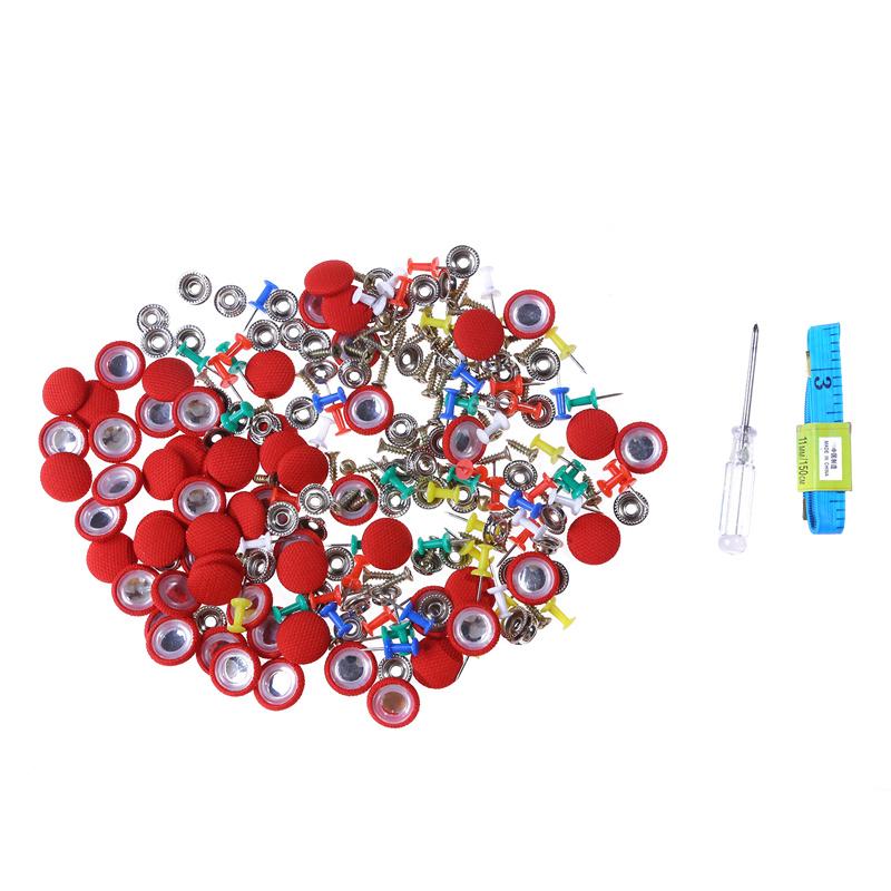 10/30/60pcs Car Interior Roof Buckles Headliner Ceiling Cloth Fixing Screw Care Fabric Buckle Rivets Retainer Cap Repair Tool