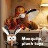 Funny Mosquito Plush Bag Pendant Weird Stuffed Animal Toy For Girls Schoolbag Decor Unique Birthday Gift