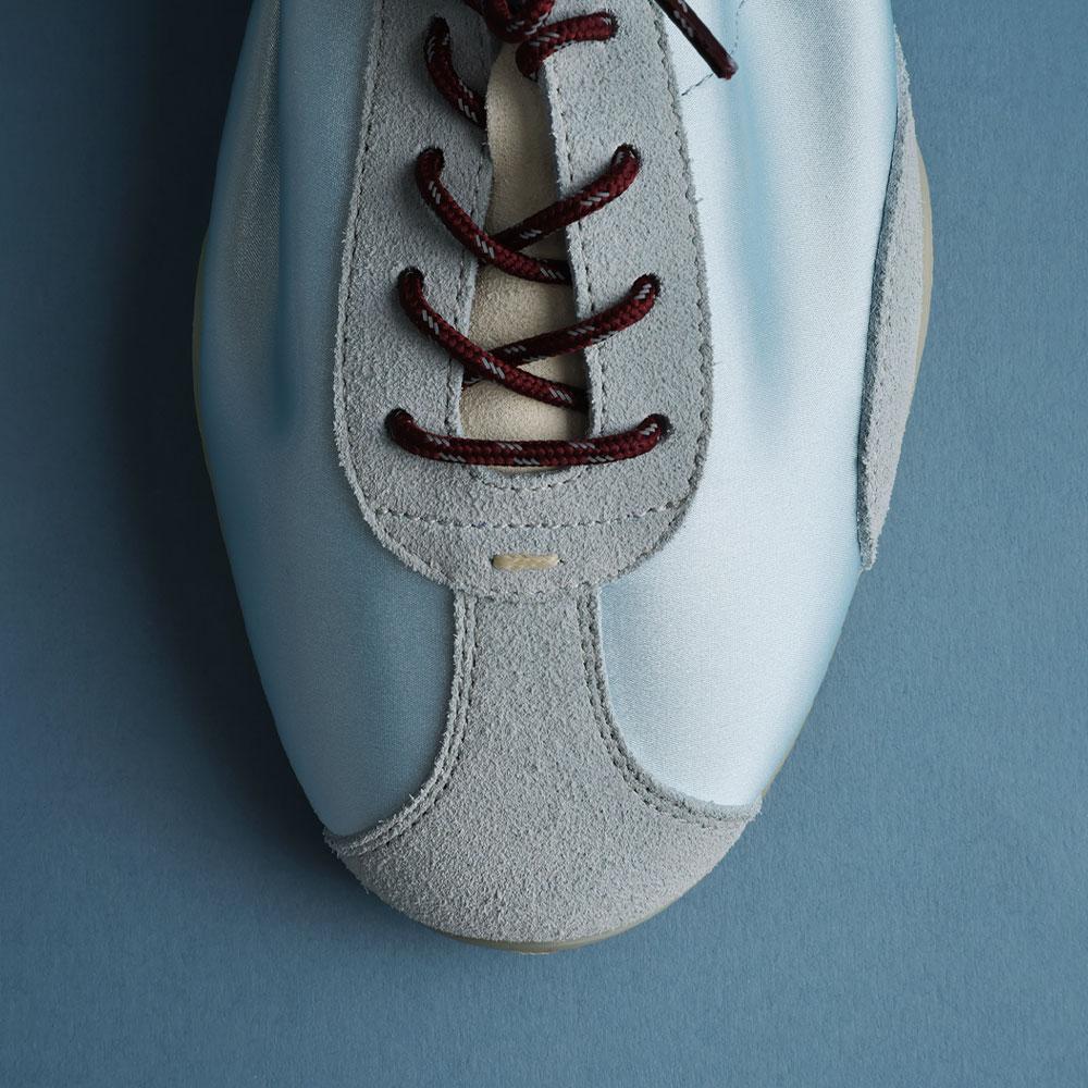 PANE Breeze Light Training Model JUNIPER Berry Cow Leather Low Top Casual Shoes Unisex Light Blue PN5332BLU20B