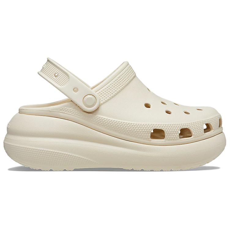 Crocs Classic Crush Clog Kość Unisex Trampki Białe 207521-2Y2
