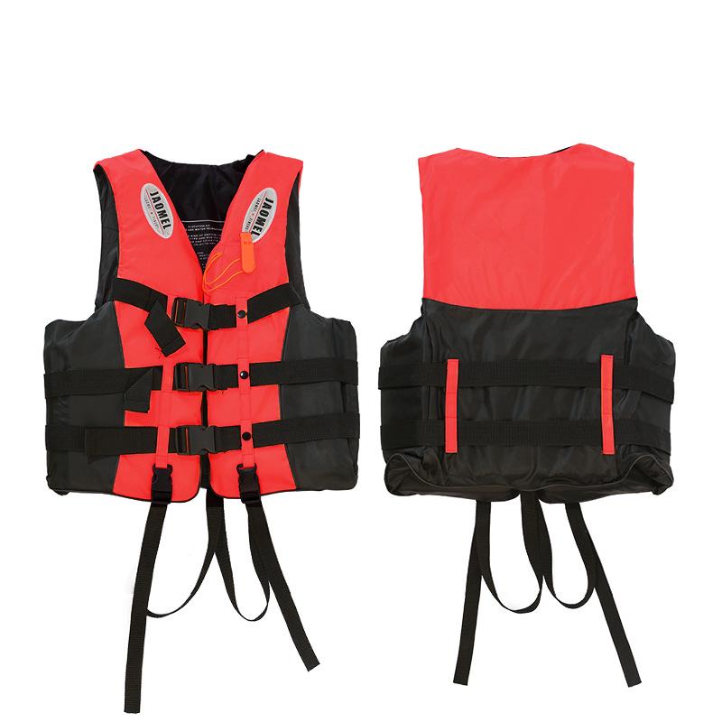 Adult High Visibility Reflective Life Jacket for Marine Rescue and Outdoor Work