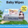 Baby Wipes for Hands and Mouth, Thickened Household Use, Newborn Children Large Pack with Lid, Wholesale Wet Wipes