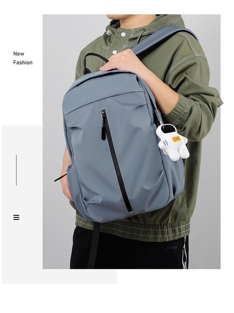 Unisex Casual Fashion Backpack with Pendant
