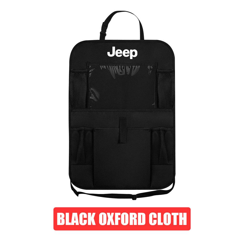 CYKVUD1 Auto Styling Car Back Seat Organizer Storage Box Decorative For Jeep Renegade JK Patriot Wrangler Cherokee Compass GrandCherokee