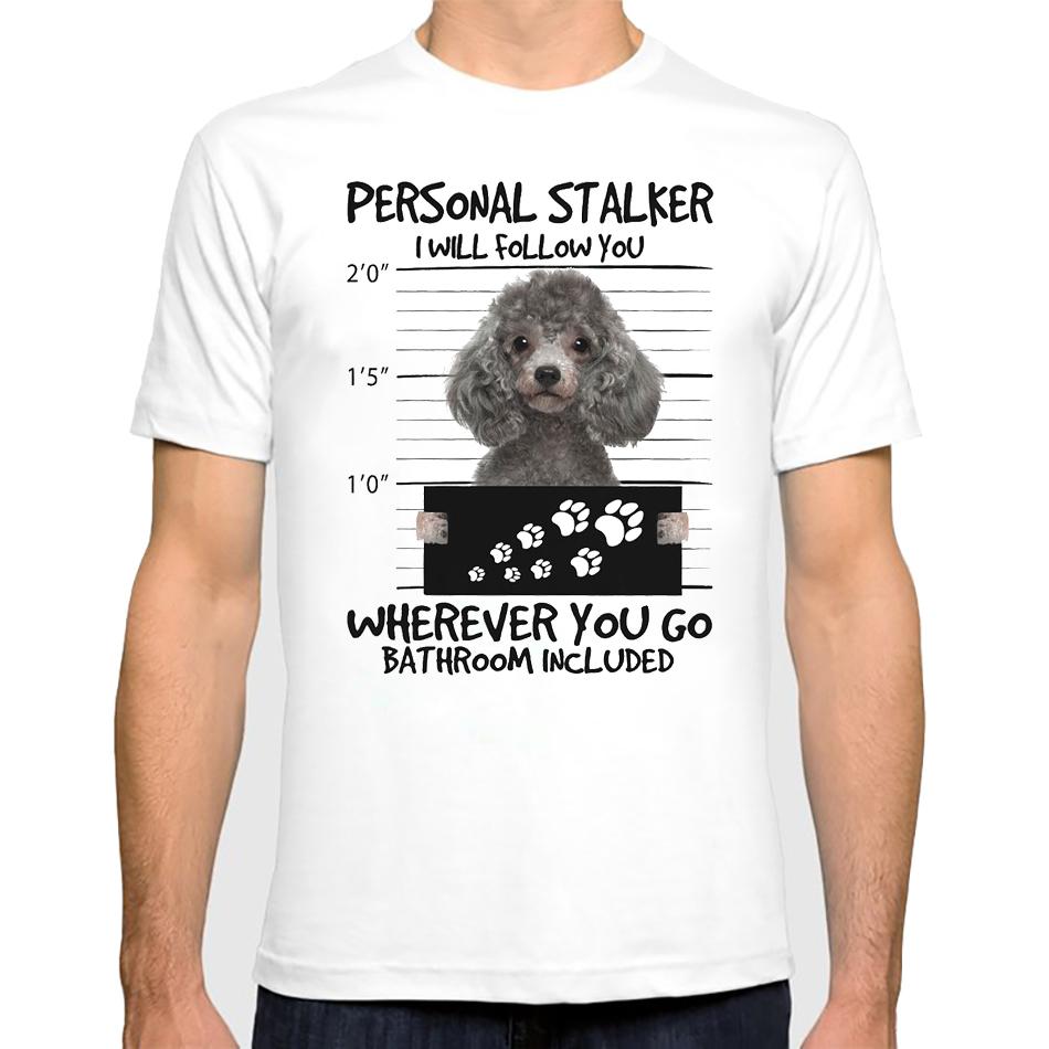 Summer White Casual Shih Tzu/Cairn Terrier/English French Bulldog/Poodle Cute Puppy Lovers Tshirt Men Tshirt Streetwear Tee