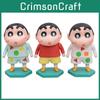 Crayon Shinchan Pvc Anime Figure With Assembly For Collectors Display And Kids Room Decor