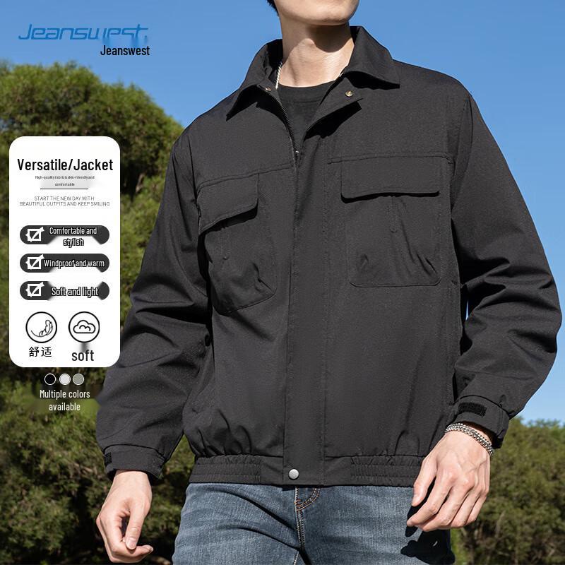 

Jeanswest Men s Casual Autumn Winter Bomber Jacket 2XL