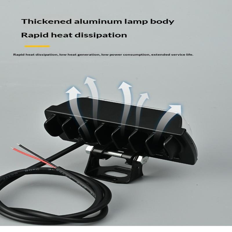 Motorrad LED Blinker Fahrlicht Nebelscheinwerfer Zusatzscheinwerfer 4 Farben Licht Für Atv Suv Utv Motorrad Zubehör Licht