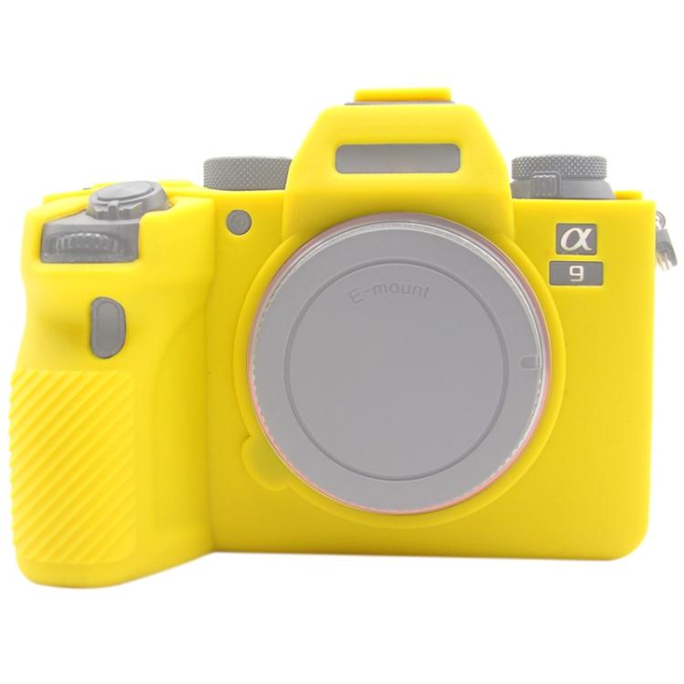 

PULUZ Soft Silicone Protective Case for Sony ILCE-9M2/ Alpha 9 II / A92 жовтий