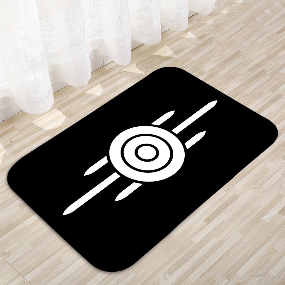 

Games Vault Tec logo Floor Mats Home Carpet Door Mats Modern Decor Carpet Anti-Slip Floor Mats 624 40cmx60cm