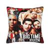 Pillow Cover Big Time Rush Band Kawaii Pillow Case For Living Room Sofa Pillowcases