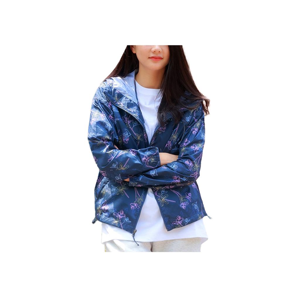 Columbia City Outdoor Series Fashion Versatile Windproof Breathable Long Sleeve Jacket Women jackets Dark-Blue WR7330-469