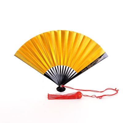 Gold and Silver Bridal Fan, Made In Japan, with Tassel, Gift Fan for the Bride, Engagement Gift, Wedding