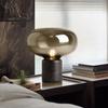 Nordic Modern Glass Table Lamp - Creative, Stylish Lighting for Living Room, Bedroom, Hotel, or Model Room