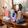 Vertical Makeup Brush Storage Bag Silicone Toiletry Storage Box Cosmetic Brushes Bag  for Home