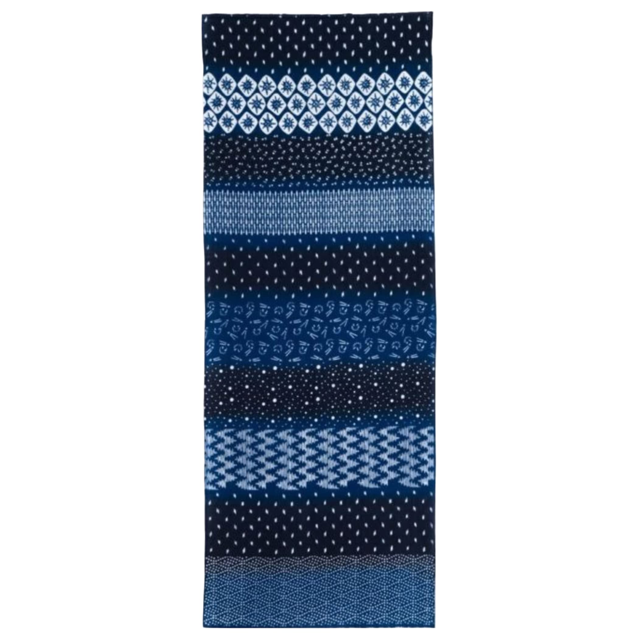 

Kamawanu Tenugui Hand with a Famous Places Cut and Jointed Pattern Made in 33cm x Prime Minister Small Chū-sen (Tenugui Towel) / Japan, Size 90cm,