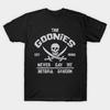 Herr T-shirt Svart Tryck The Goonies No-Cut Transferpapperstryck Bomulls-T-shirt