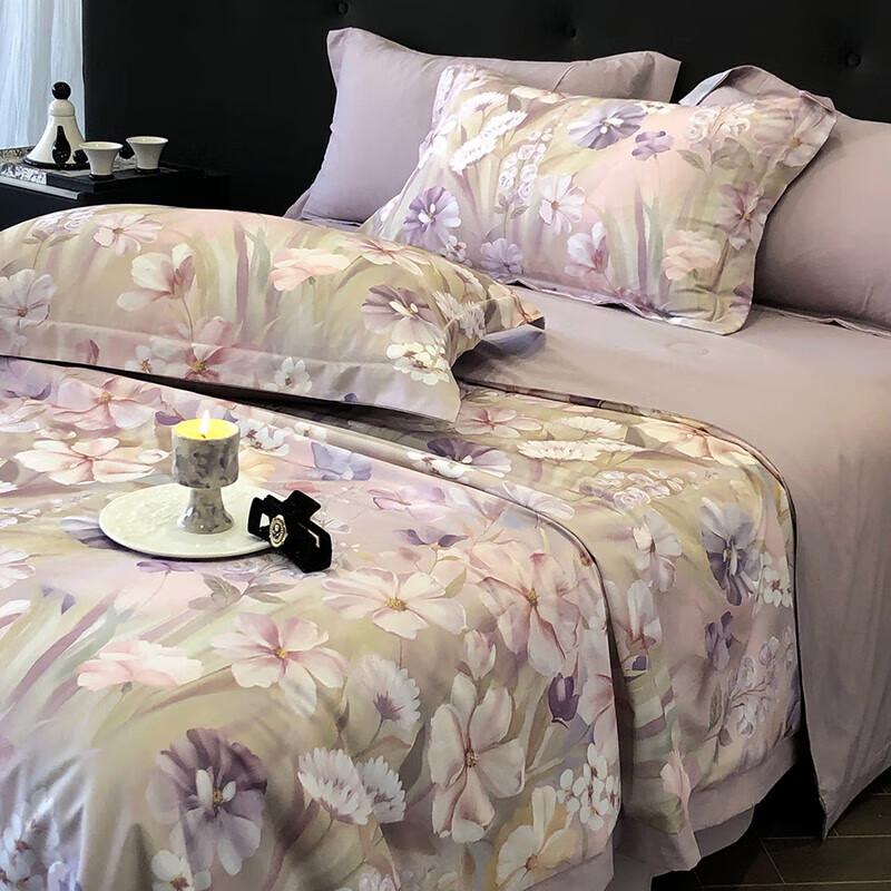 JELY JLY-LA17 Ice Silk Printed All-Season Cooling Quilt