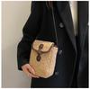 New Women's Plush Lamb Wool Crossbody Bag - Cute, Fashionable, Versatile, and Popular Phone Bag.