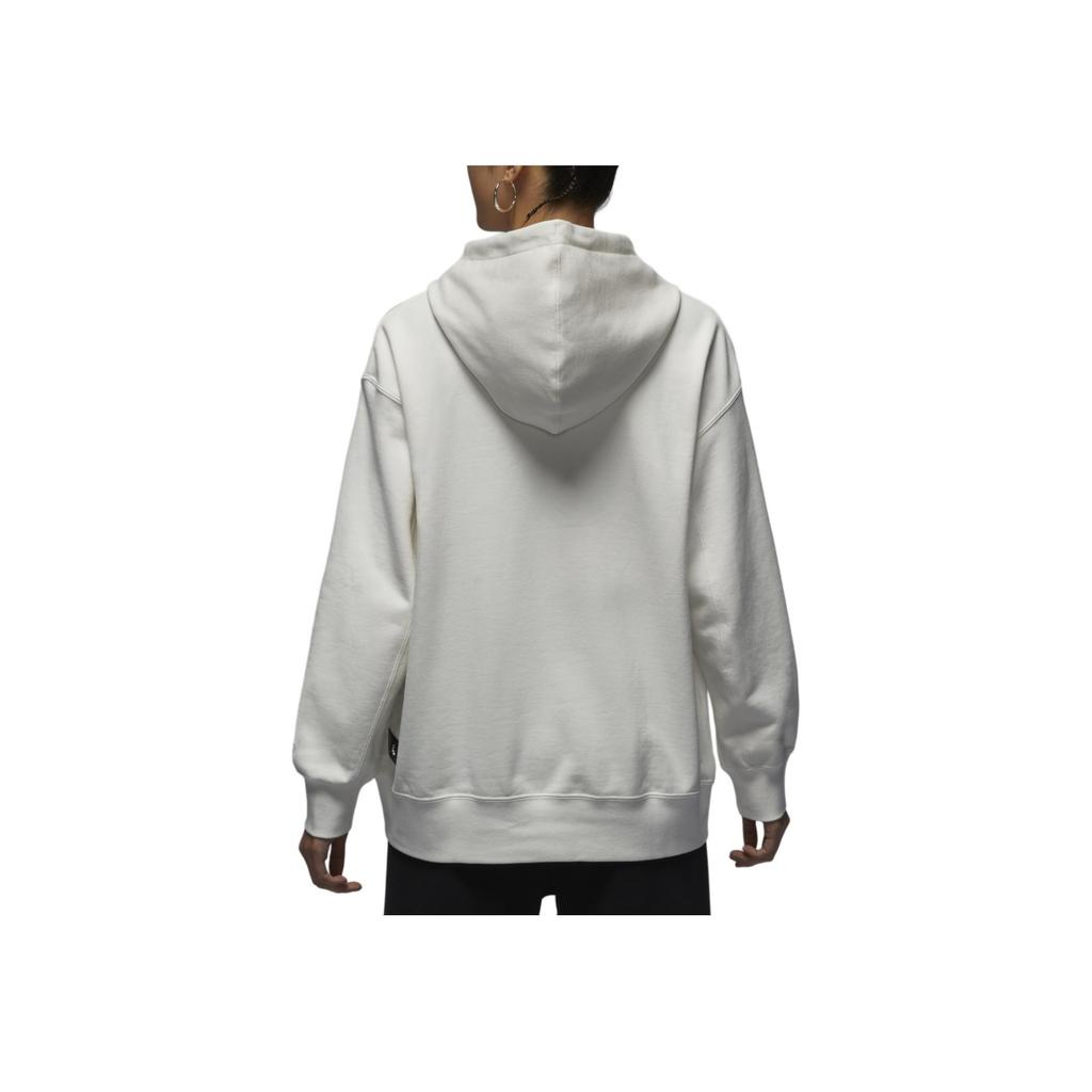 Jordan Fltflc Po Cny Hooded Fashion Versatile Pullover Sweatshirt Women sweatshirt White HQ6072-133