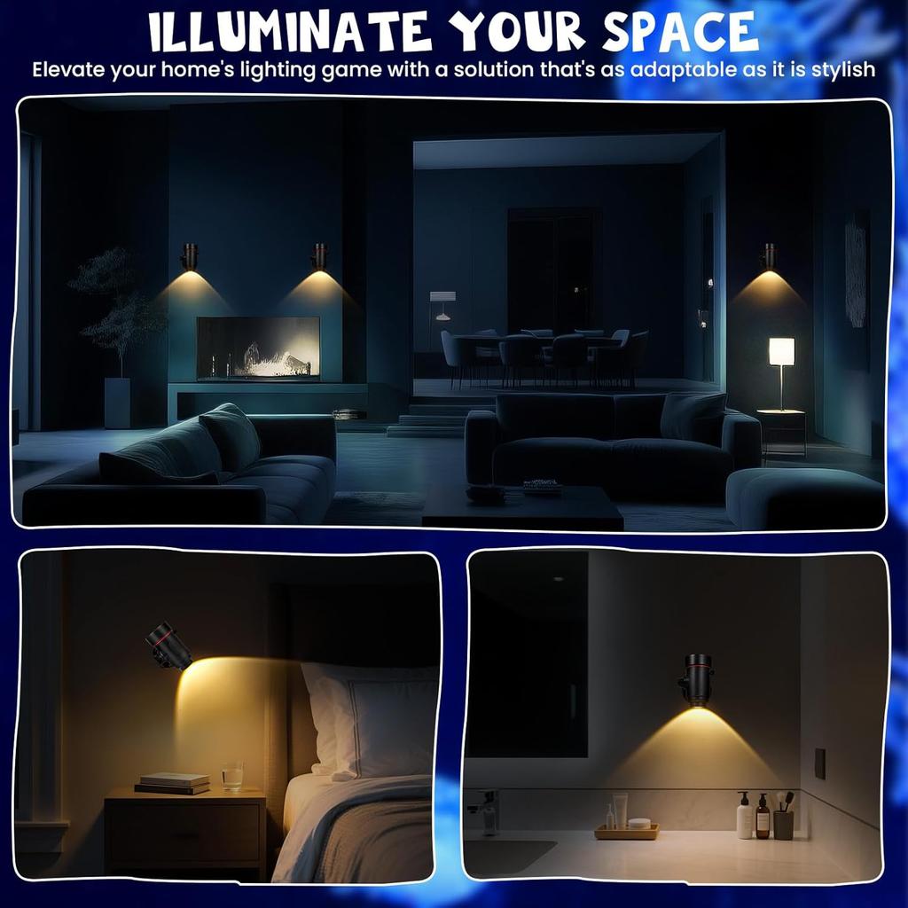 Galaxy Projector 2-in-1 Star Planetarium with 7 HD Slides LED Night Light for Kids Bedroom Ceiling Decor