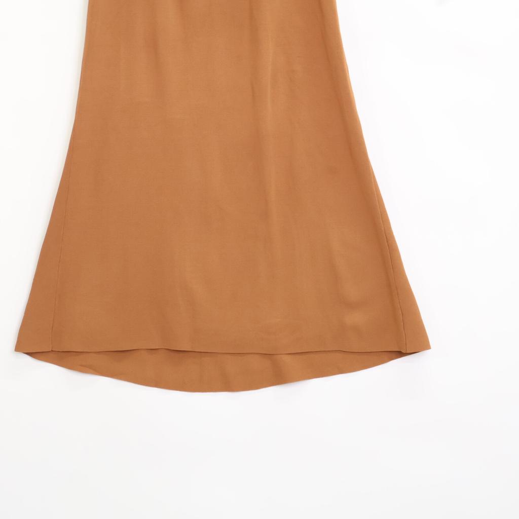 BEIGE Brown VALOIS Knit Skirt Skirt 4 BrownUsed