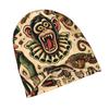 Bonnet Design Tatouage Adulte ZLIENSZUS - Impression Plate 2D Audacieuse Convient pour les Trajets Matinaux, les Tenues du Soir et le Style Urbain, Tendance pour &, Tattooe