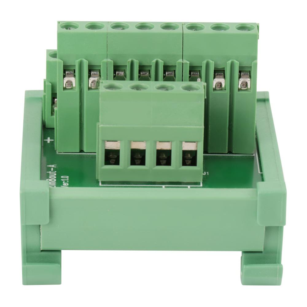 2 In 8 Out DIN Rail Module 25A Breakout Board Module Breakout Board Control Panel Systems