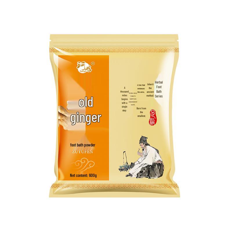 Mugwort & Ginger Foot Bath Soak for Warmth and Relaxation
