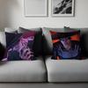 Jinu Kpop Demon Hunters Cushion Cover Inches Farmhouse Decor Home Throw Pillow Covers For Couch Decorations
