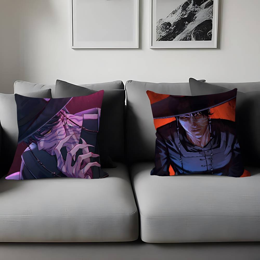 Jinu Kpop Demon Hunters Cushion Cover Inches Farmhouse Decor Home Throw Pillow Covers For Couch Decorations